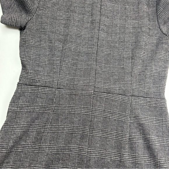 Banana Republic Novelty plaid knot wrap sheath dress - Picture 12 of 13